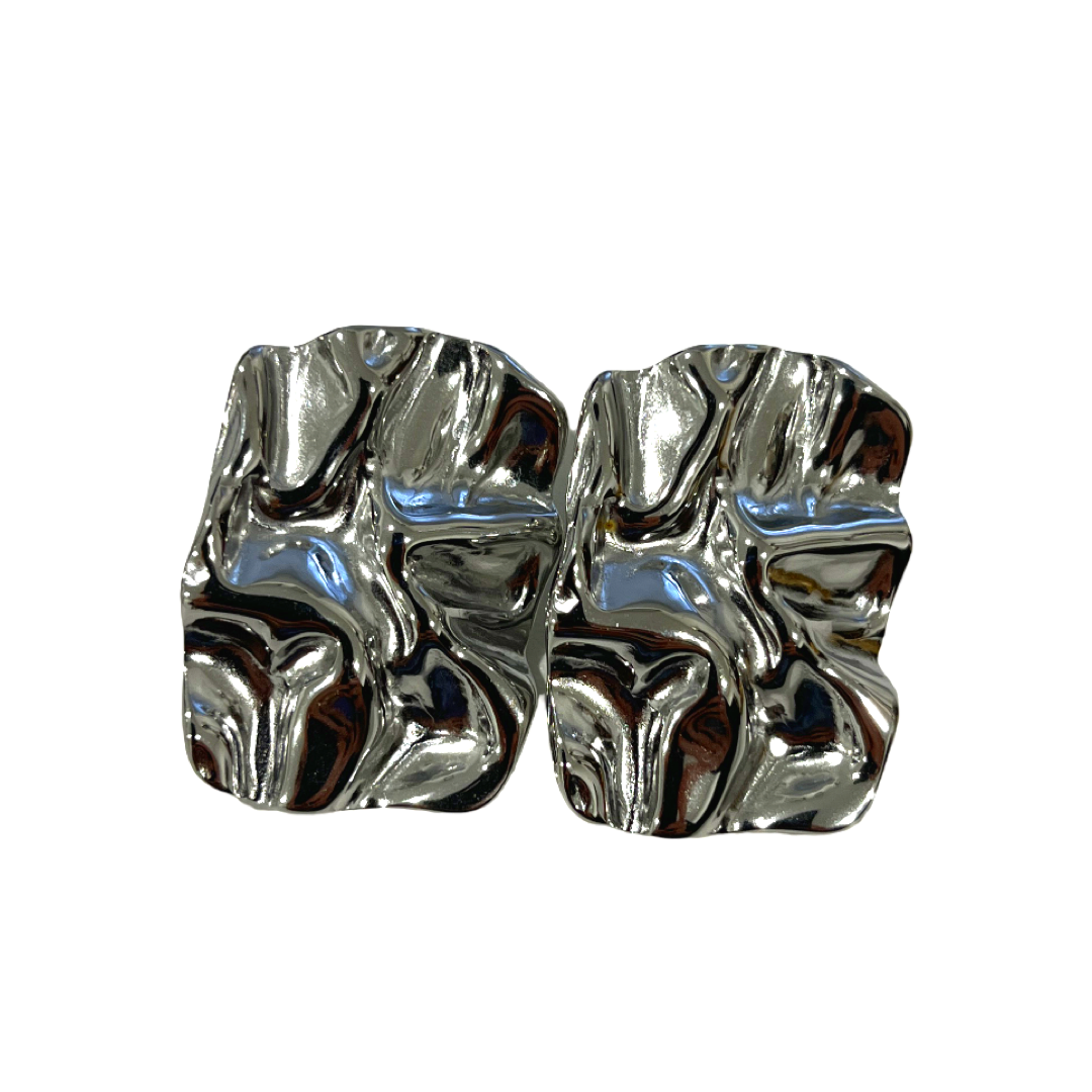 Rectangle Stainless steel waterproof earrings