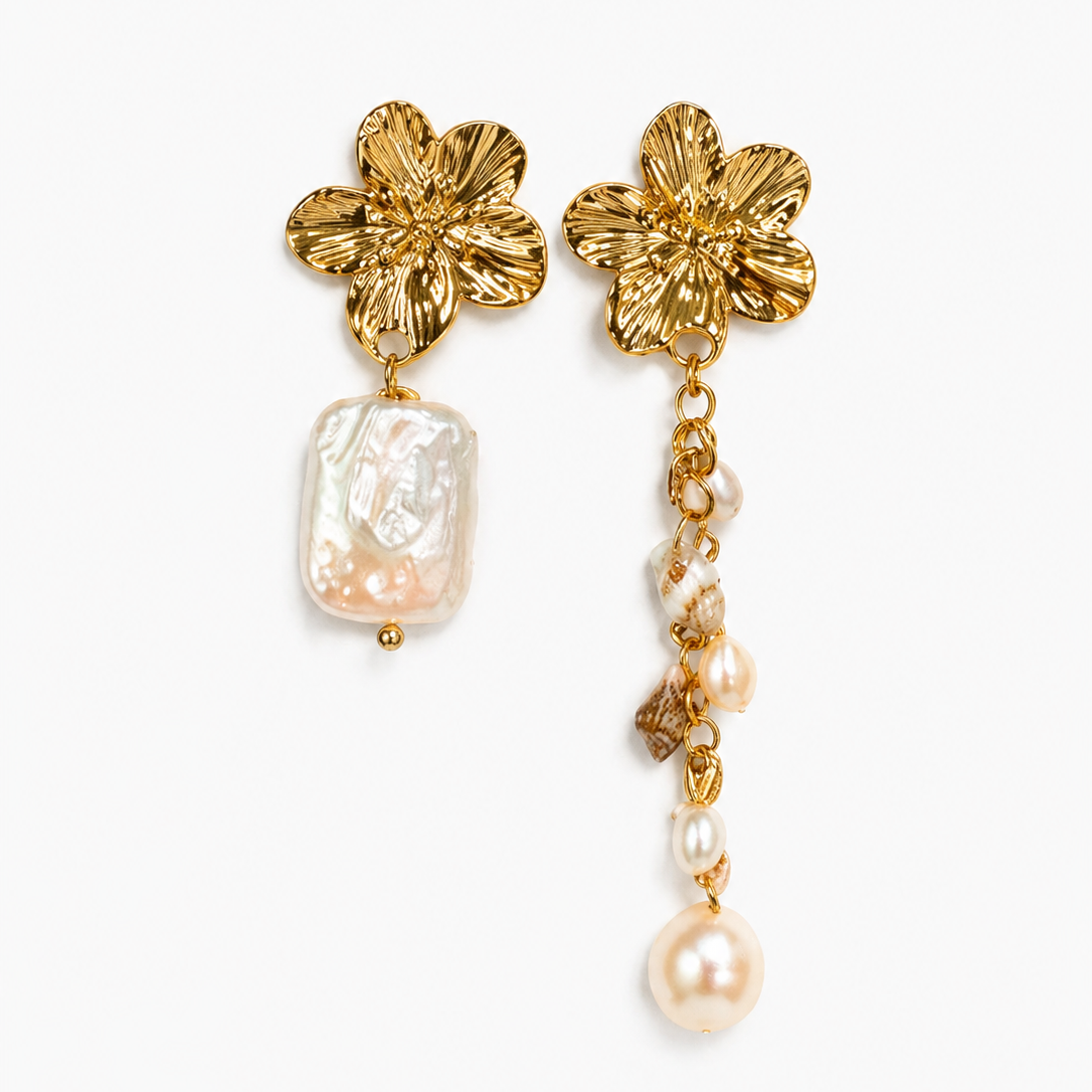 Marea mismatched earrings