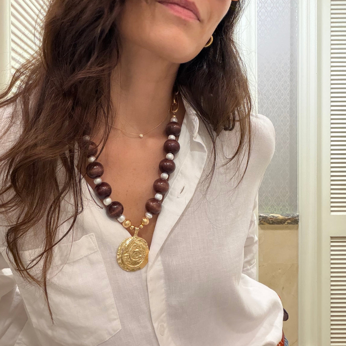 Terra Medallion Necklace