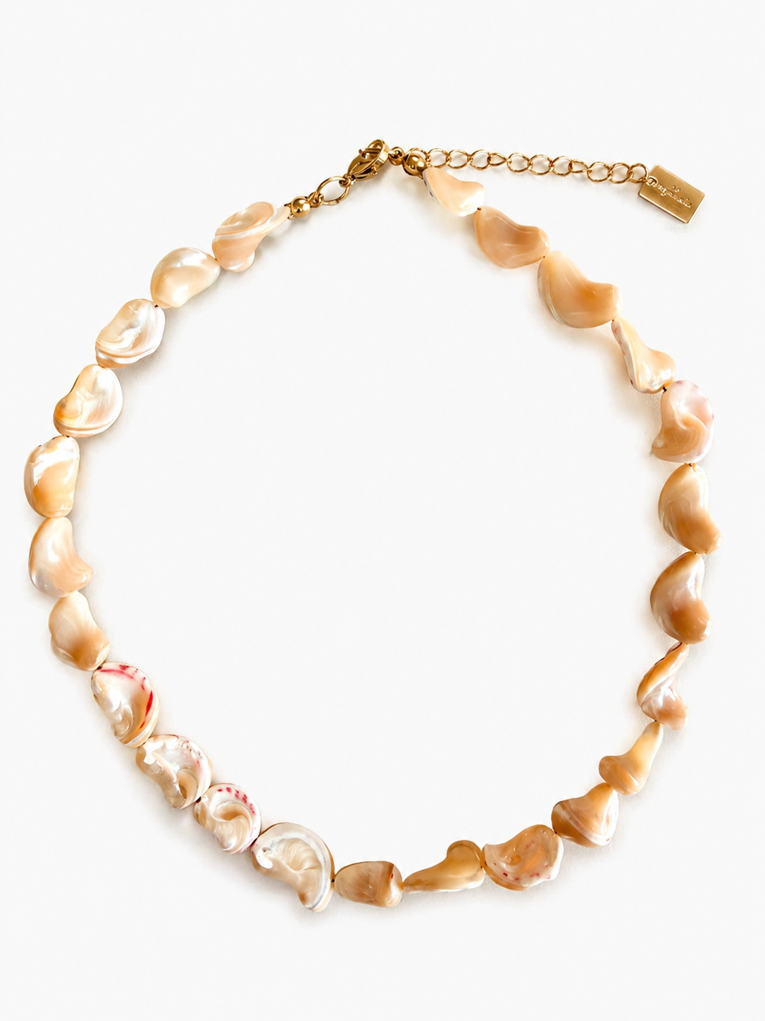 Madre Perla Beaded Necklace