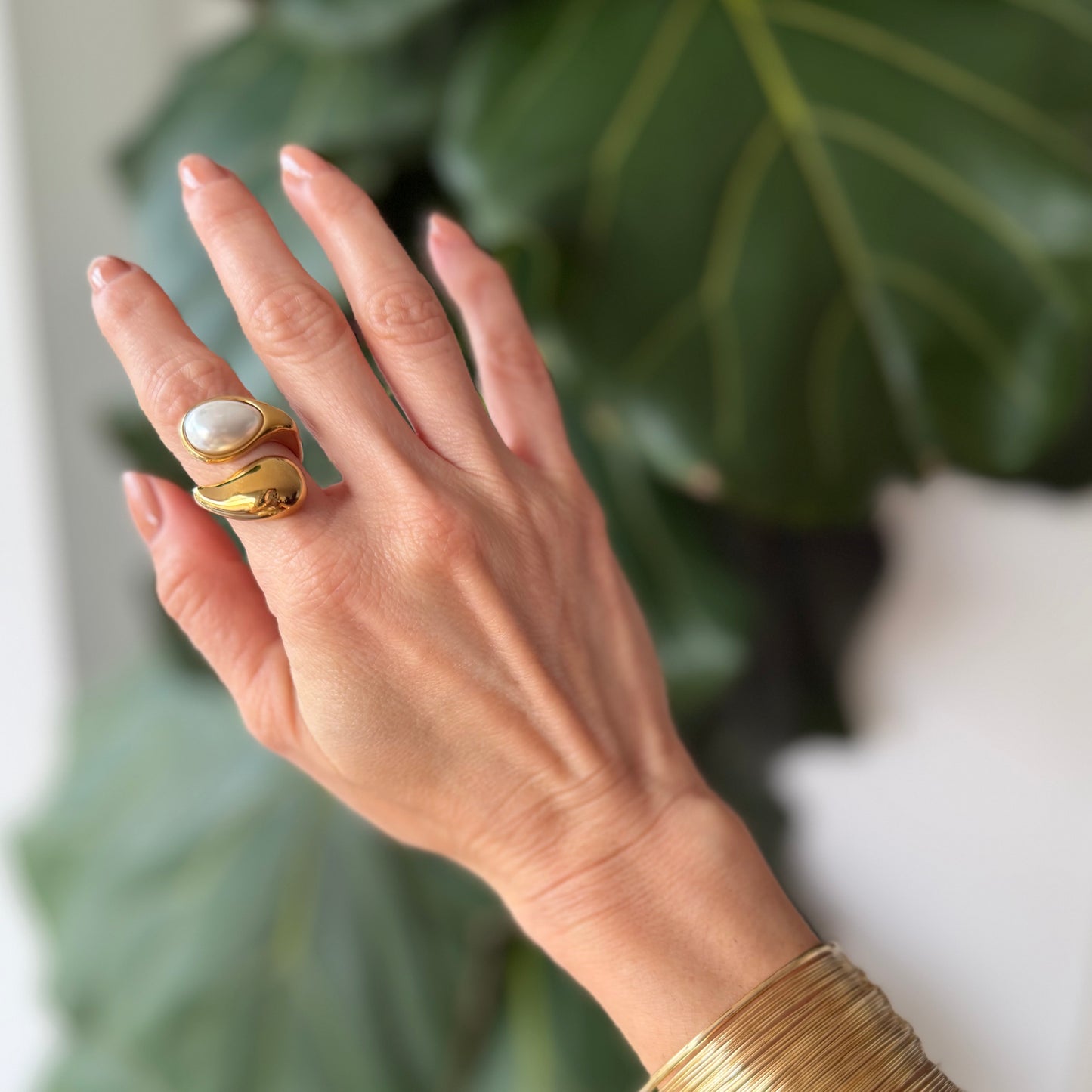 Stainless steel waterproof adjustable Ring