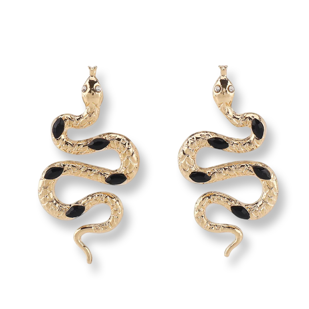 Stainless steel Snake earrings