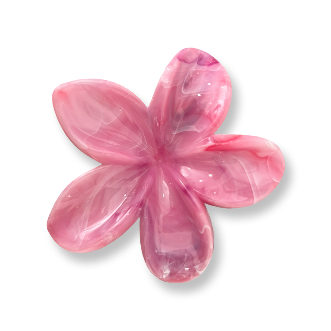 Lily flower hair clip