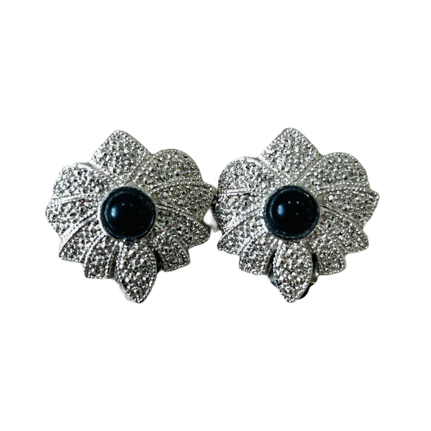 Vintage clip-on earrings from Buenos Aires