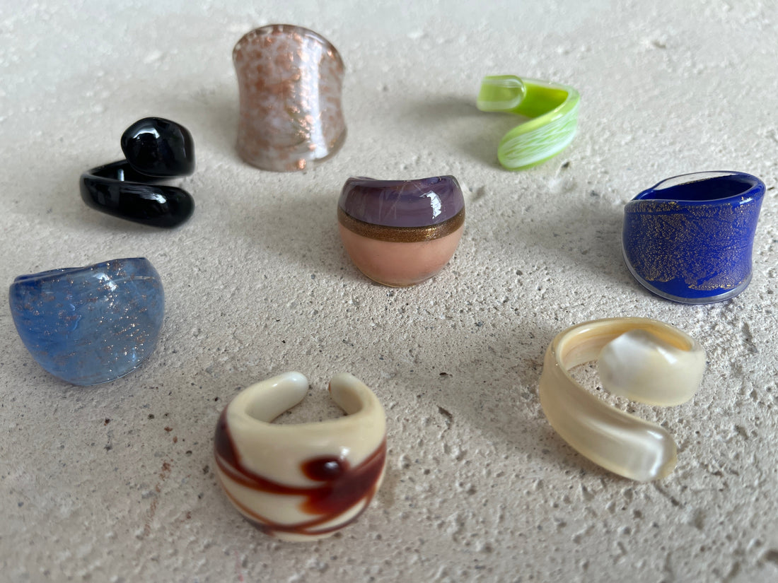 Discover Murano Glass: Hand-Blown Rings From Venice ✨