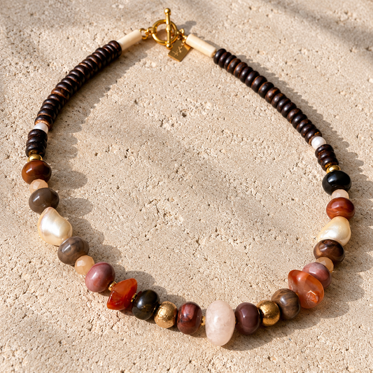 Earthy Multi-tone Necklace