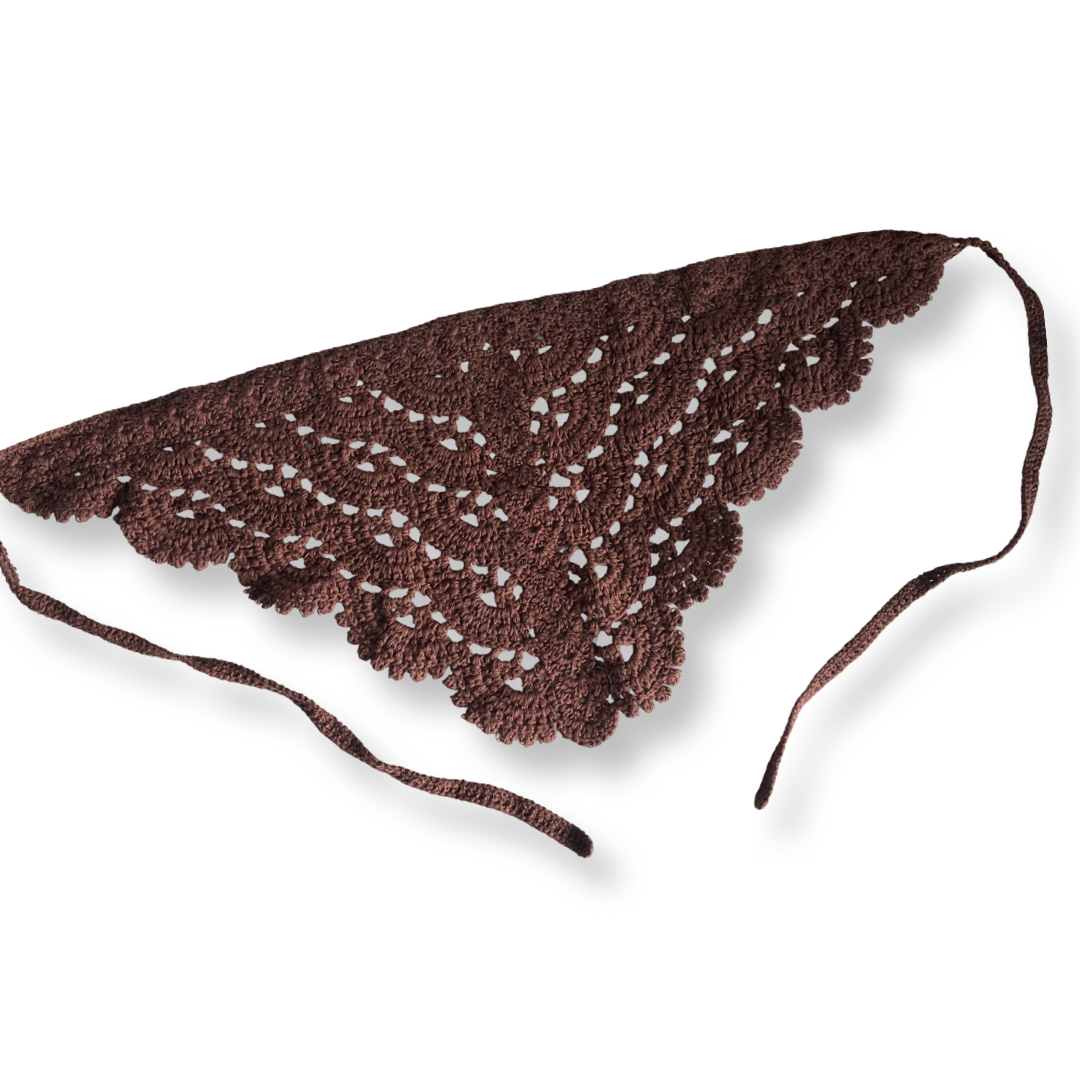 Crochet skullcap hat