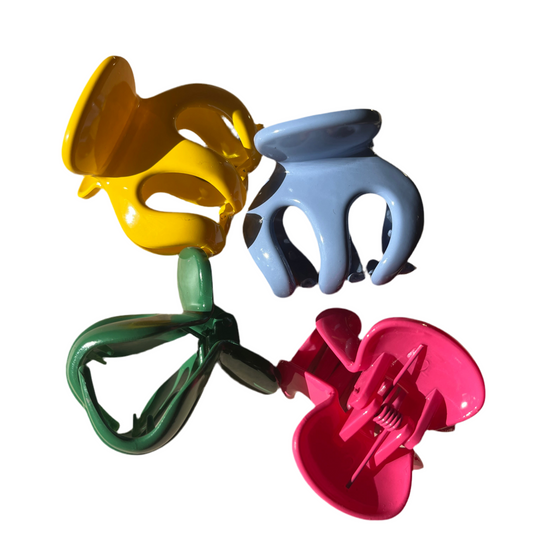 Candy color hair clip