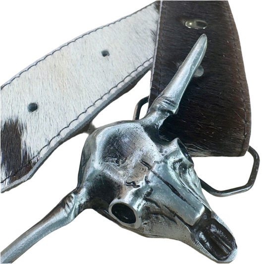 Gaucha handmade leather belt from Buenos Aires