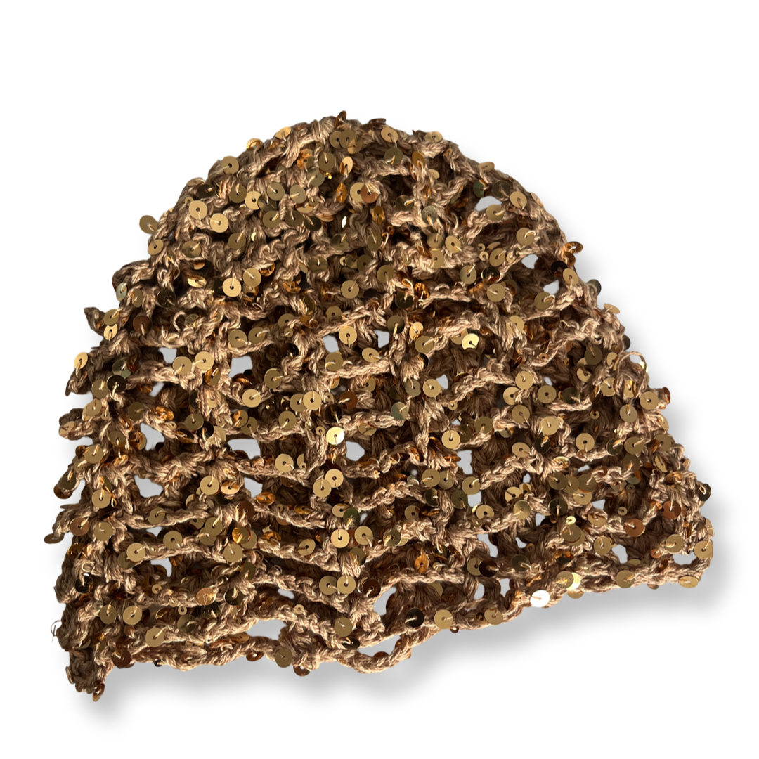 Crochet skullcap hat