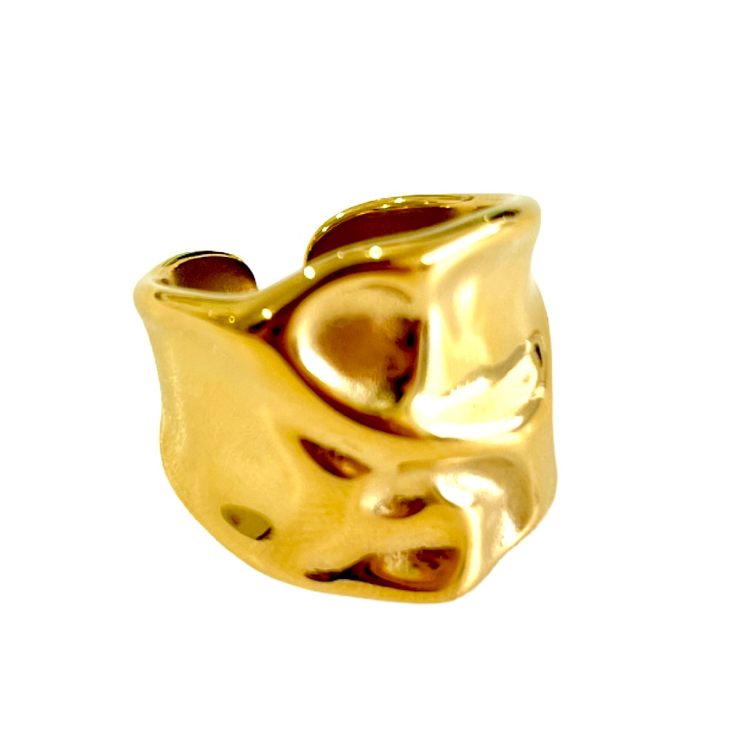 Stainless steel waterproof adjustable Ring