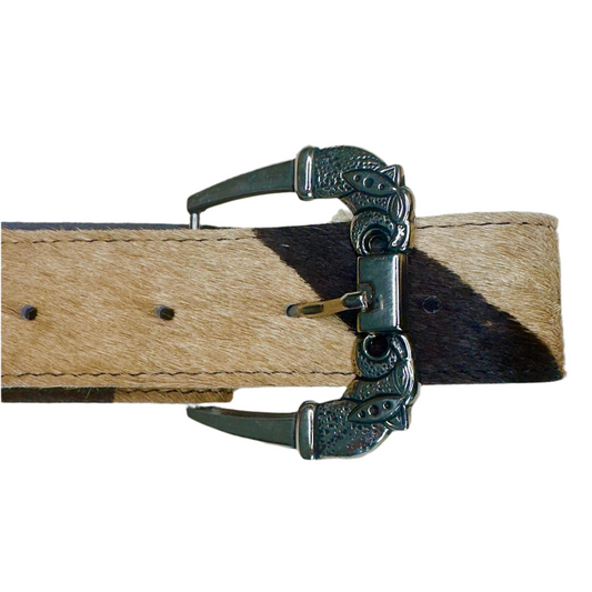 Ranchera handmade leather belt from Buenos Aires
