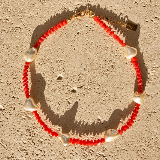 Coral Handmade Necklace