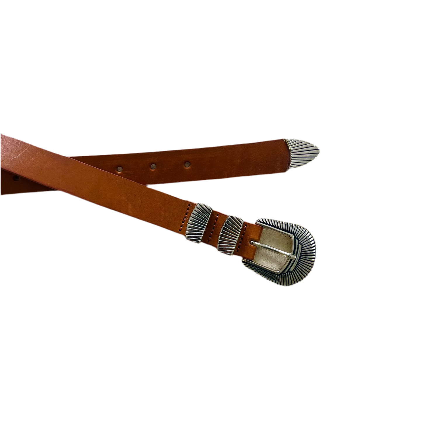 Sara handmade leather belt from Buenos Aires