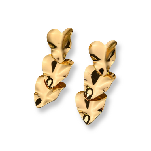 Stainless steel Heart earrings