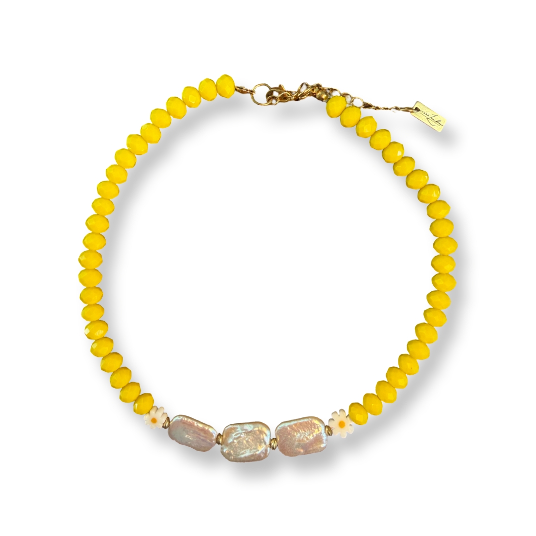Sunshine Pearl Necklace