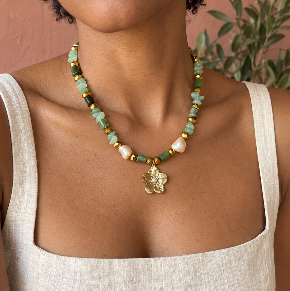 Moss Handmade Necklace