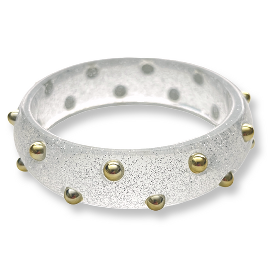 Clear Acrylic Bangles