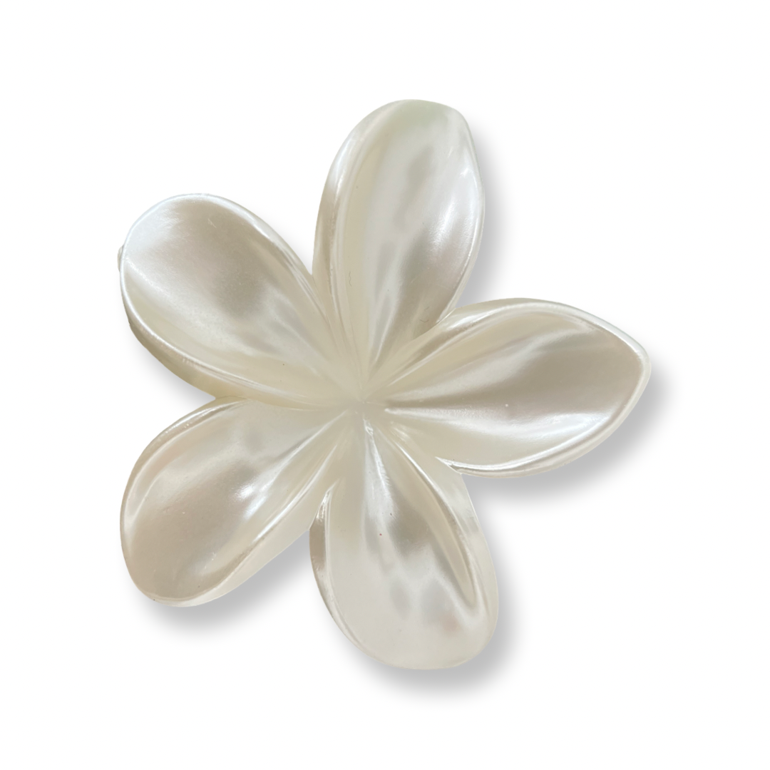 Lily flower hair clip