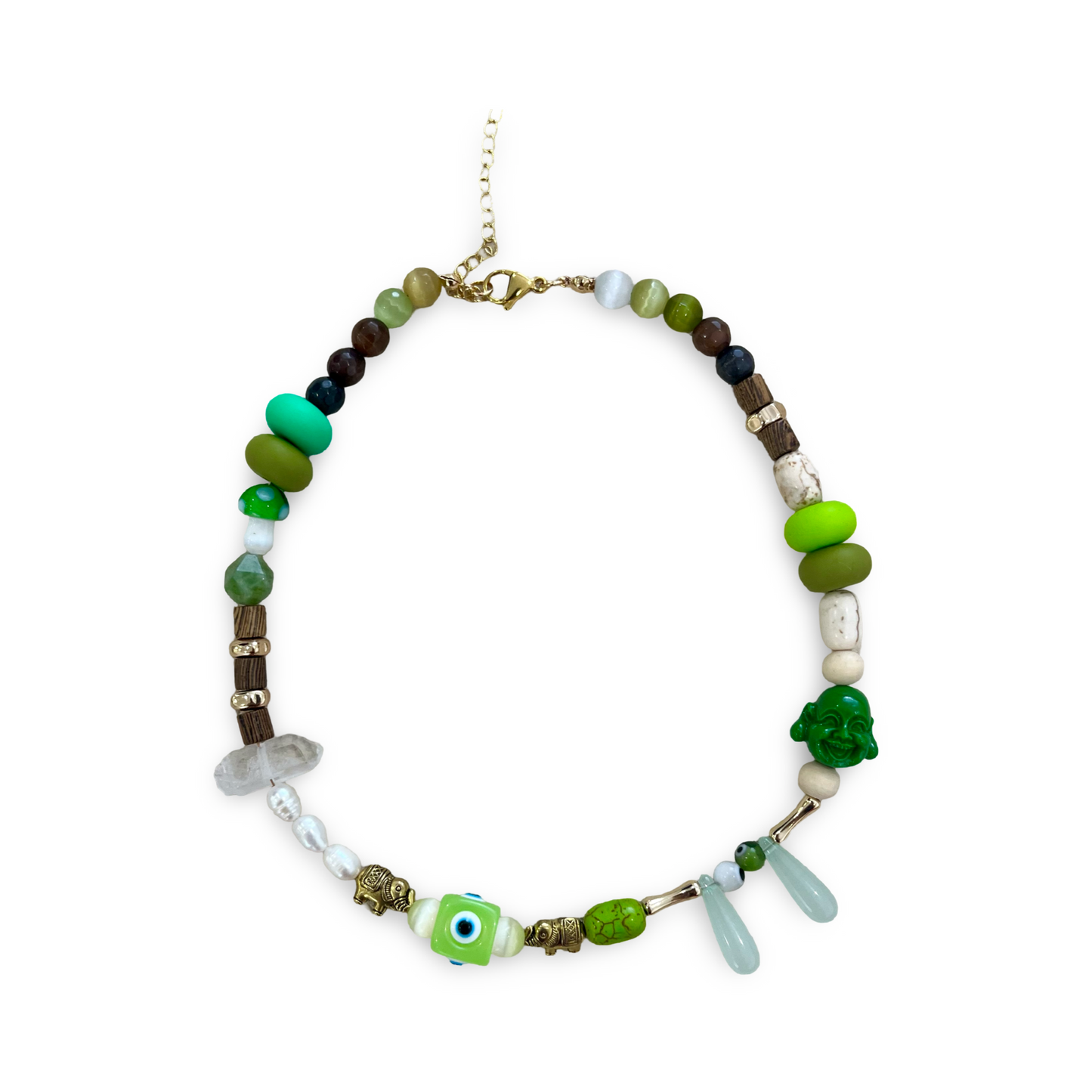 Boho Colorful handmade necklace