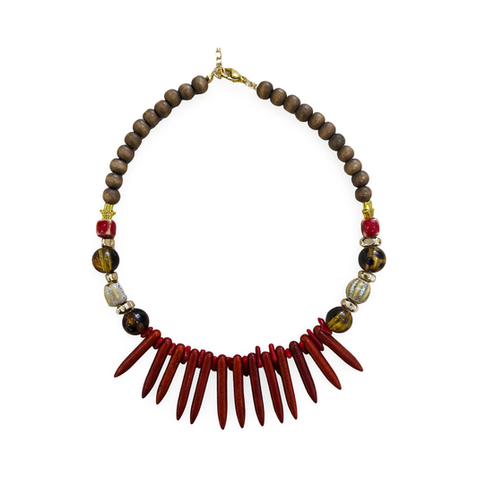 Boho handmade necklace