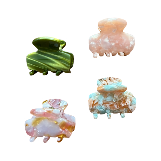 Pastel - mini hair clips